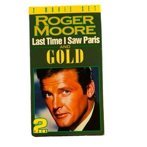 Vintage/Retro Double Feature VHS Tapes: “Last Time I Saw Paris,” & “Gold.”